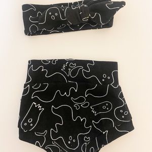 Ghost bummies and headband set
